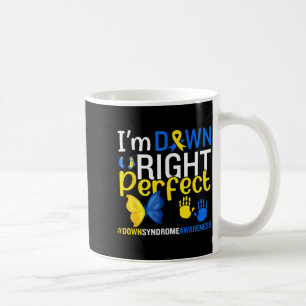 Welttag des Down-Syndroms 21. März Down Right Kaffeetasse