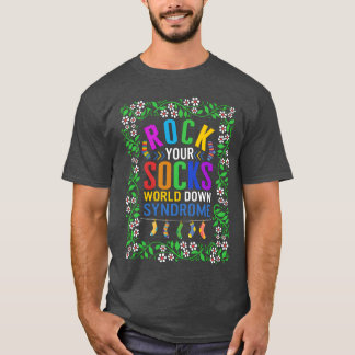 Welttag des Down-Syndroms: Rock deine Socken retro T-Shirt
