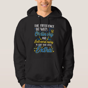 Welttag des Down-Syndroms Trisomie 21 Außergewöhn Hoodie