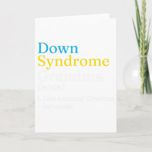 Welttag des Down-Syndroms, um gegen Krebsideen nac Karte
