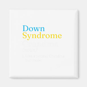 Welttag des Down-Syndroms, um gegen Krebsideen nac Magnet