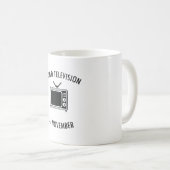 Welttag des Fernsehens Kaffeetasse (VorderseiteRechts)