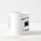 Welttag des Fernsehens Kaffeetasse (Vorderseite Links)