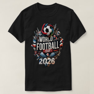Welttag des Fußballs 2026 T-Shirt
