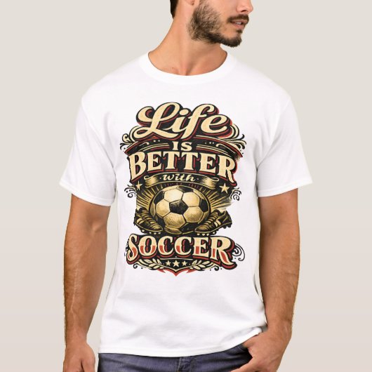 Welttag des Fußballs T-Shirt (Vorderseite)