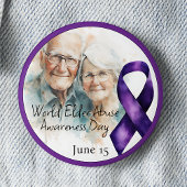 Welttag des Missbrauchs - 15. Juni Button