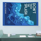 Welttag des Ozeans Banner (Messe)