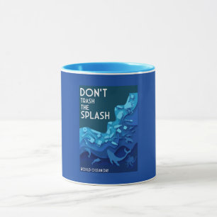 Welttag des Ozeans Tasse