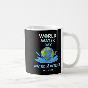 Welttag des Wassers 2026 Wasser und Gleichberechti Kaffeetasse
