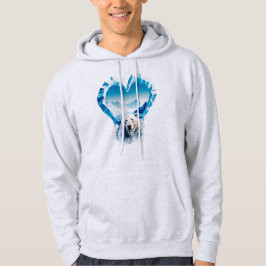 Welttag für Gletscher Hoodie