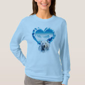 Welttag für Gletscher  T-Shirt (Vorderseite)