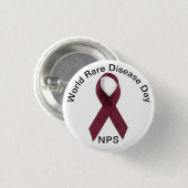 Welttag seltener Krankheiten, NPS Button (Vorne & Hinten)