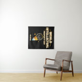 Welttag zum Thema geistiges Eigentum Wandteppich (Beispiel (Horizontal))