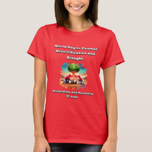 Welttag zur Bekämpfung von Wüstenbildung und Dürre T-Shirt
