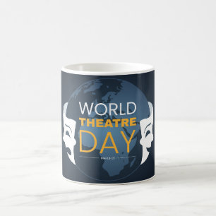 Welttheatertag Kaffeetasse