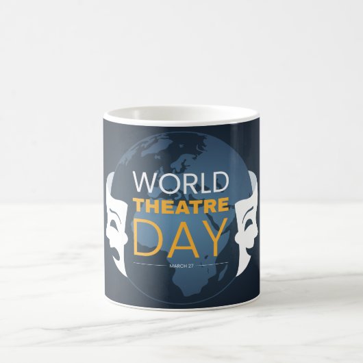 Welttheatertag Kaffeetasse (Mittel)