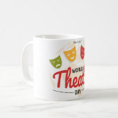 Welttheatertag Kaffeetasse (Vorderseite Links)