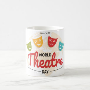 Welttheatertag Kaffeetasse