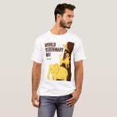 Welttierärztetag T-Shirt (Vorne ganz)