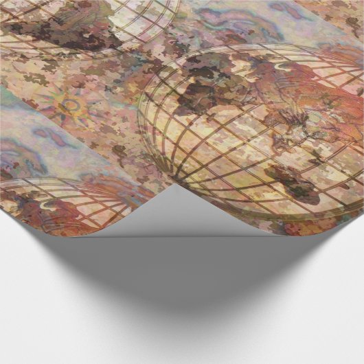 Weltumhüllungspapier Geschenkpapier (Ecke)