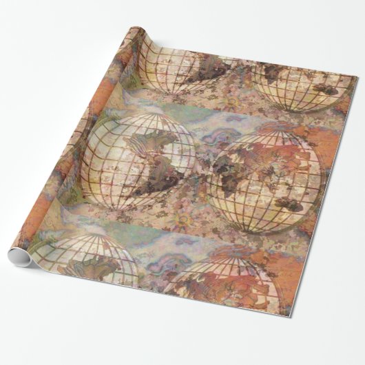 Weltumhüllungspapier Geschenkpapier (Ungerollt)