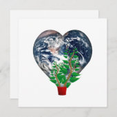 Weltumwelttag Einladung (Vorne/Hinten)