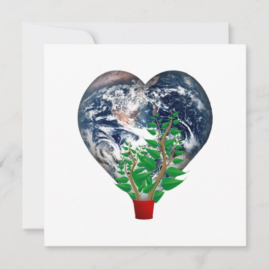 Weltumwelttag Einladung (Vorderseite)