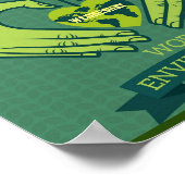 Weltumwelttag Poster (Ecke)