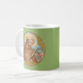 Weltumwelttag und St. Francis von Assisi Kaffeetasse (Vorderseite Links)