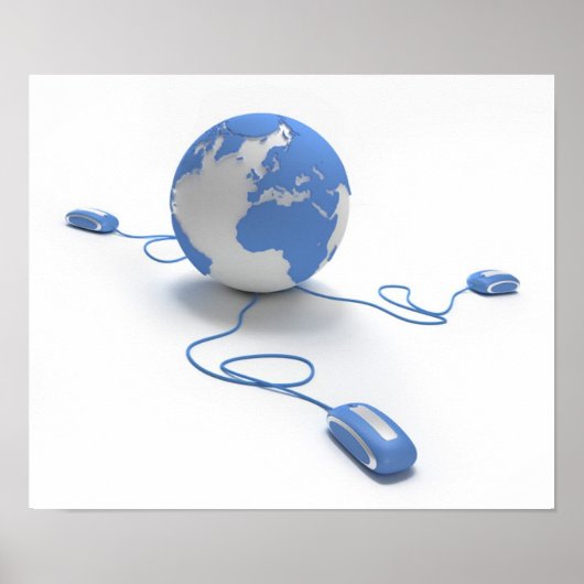 Weltverbindung Poster (Vorne)