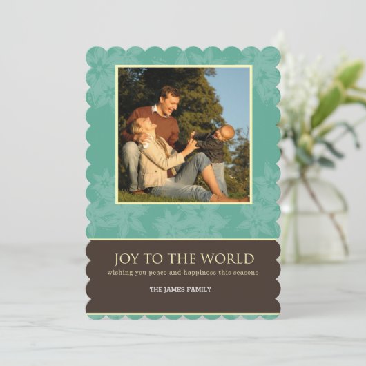 WELTVERKEHR FEIERTAGSKARTE (Stehend Vorderseite)