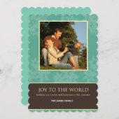 WELTVERKEHR FEIERTAGSKARTE (Vorne/Hinten)