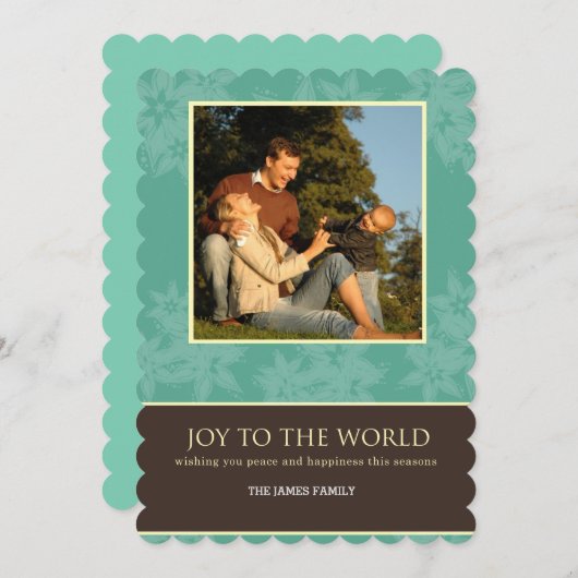 WELTVERKEHR FEIERTAGSKARTE (Vorne/Hinten)