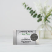 WeltVisitenkarten Visitenkarte (Stehend Vorderseite)