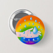 Weltwassertag 22 März Button (Vorne & Hinten)