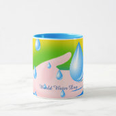 Weltwassertag 22 März Tasse (Zentrum)