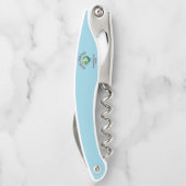 Weltwassertag. Fisch jeden Tropfen. Kellnermesser (Rückseite)