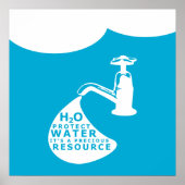 Weltwassertag Poster (Vorne)