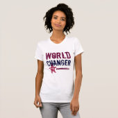 WELTwechsler-T-SHIRT T-Shirt (Vorne ganz)