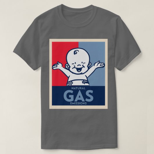 Weltweit27er größte Erdgasquelle 21 T-Shirt (Design vorne)