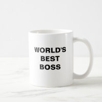 WELTWEIT BESTE BOSS-Tasse