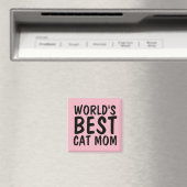 WELTWEIT BESTE CAT-MAMA-Kühlschrankmagnet Magnet (In Situ (Geschirrspüler))