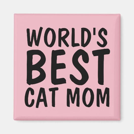 WELTWEIT BESTE CAT-MAMA-Kühlschrankmagnet Magnet (Vorne)