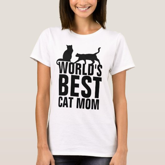 WELTWEIT BESTE CAT-MAMA-T - Shirt (Vorderseite)