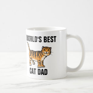 WELTWEIT BESTE CAT-VATER-Kaffeebeutel Kaffeetasse