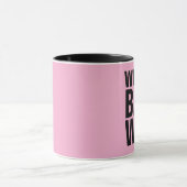 WELTWEIT BESTE EHEFRAU PINK KAFFEE TASSE (Zentrum)