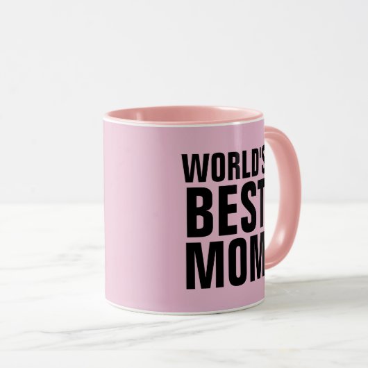WELTWEIT BESTE MAMA KAFFEE MUGS TASSE (VorderseiteRechts)