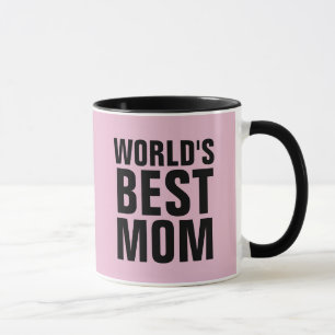 WELTWEIT BESTE MAMA KAFFEE-PINK-TASSE TASSE