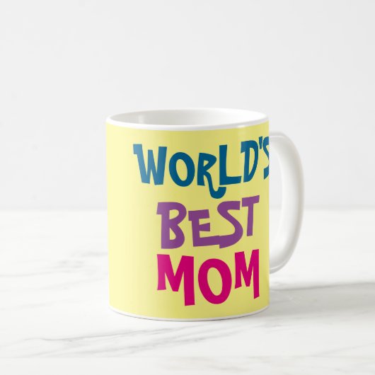 WELTWEIT BESTE MAMA KAFFEETASSE (VorderseiteRechts)