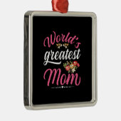 Weltweit Beste Mama Ornament Aus Metall (Rechts)